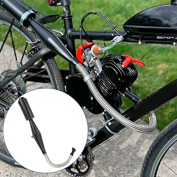 Amazon.com: YOXUFA Flexible 2 Stroke Exhaust Muffler